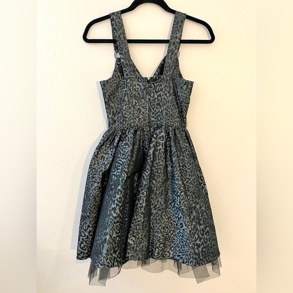 Metallic VINTAGE betsey Johnson dress - Picture 2 of 3